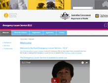 Tablet Screenshot of els.com.au